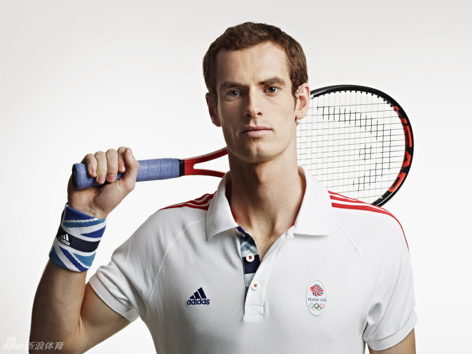 > 穆雷炫酷造型拍摄奥运写真