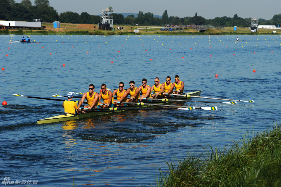 澳大利亚皮划艇队备战