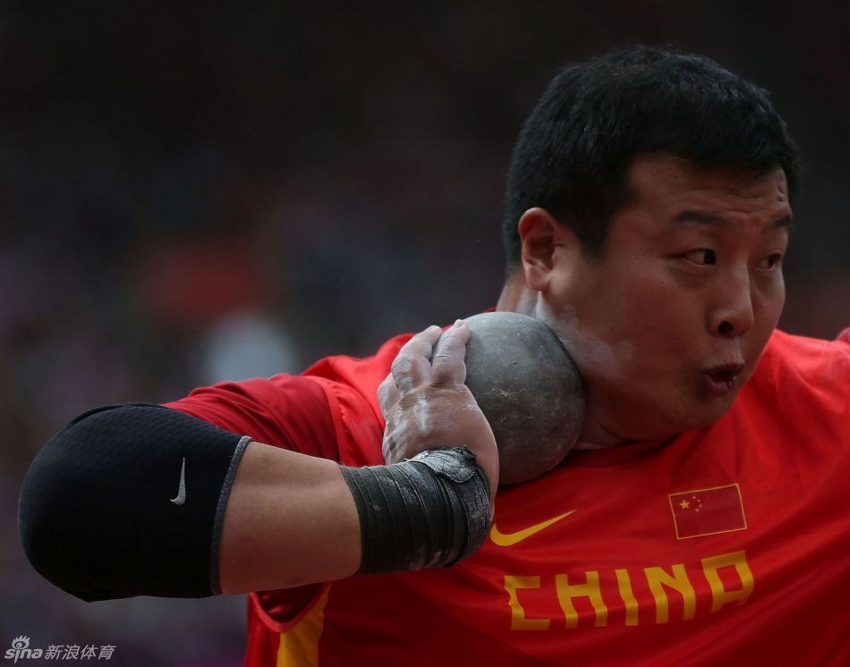 张竣出战男子铅球赛