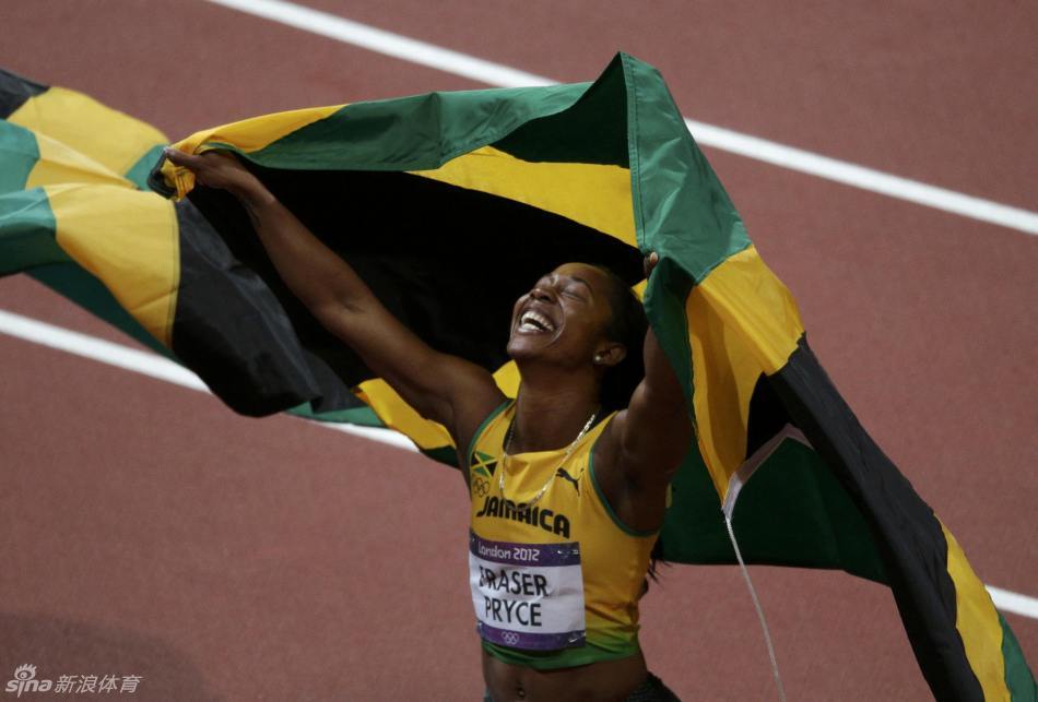 > 女子100米普莱斯夺冠
