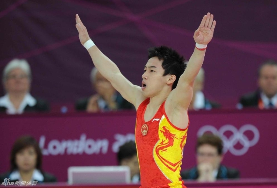 > 邹凯奥运男子自由操夺金