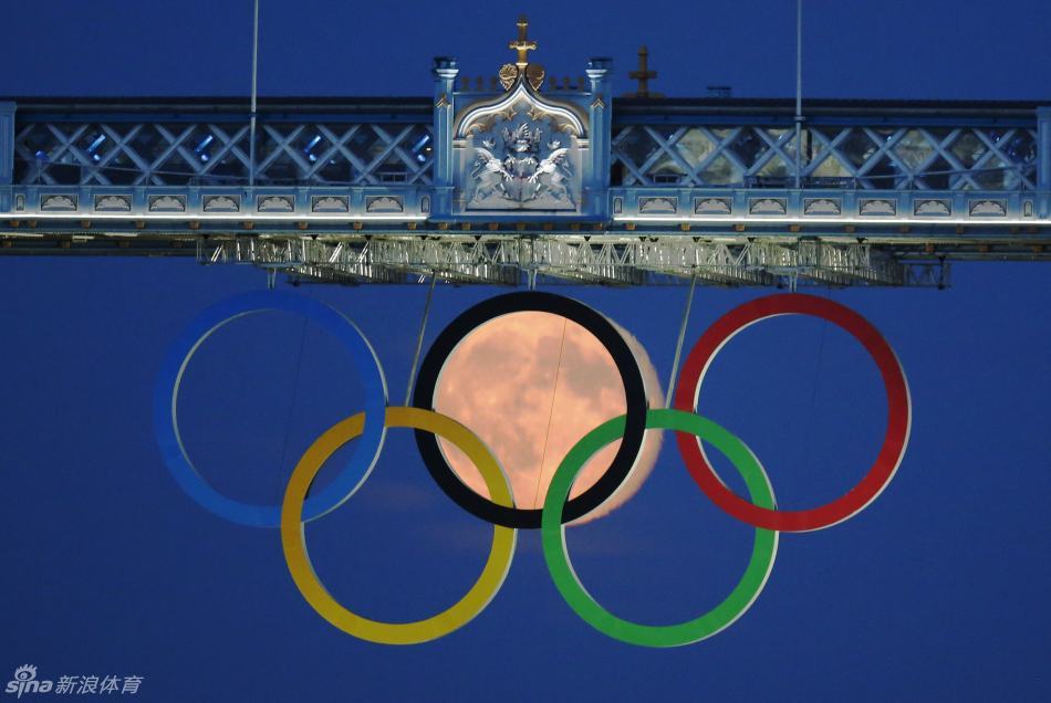 伦敦塔桥现神奇美景