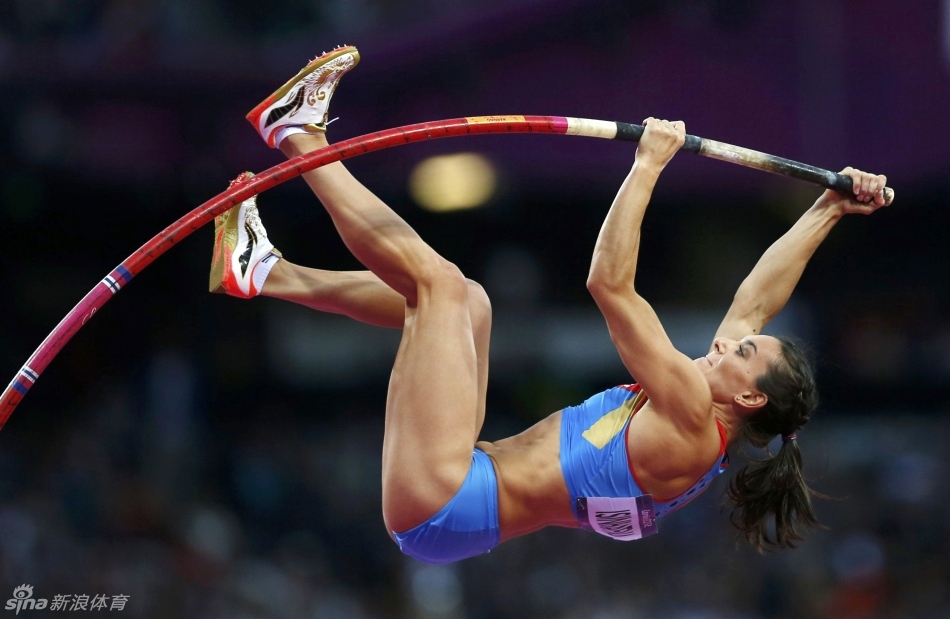 伊辛巴耶娃女子撑杆跳精彩瞬间