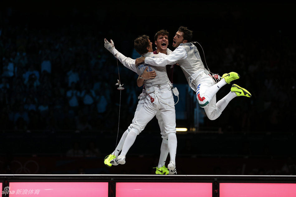 男子花剑团体决赛