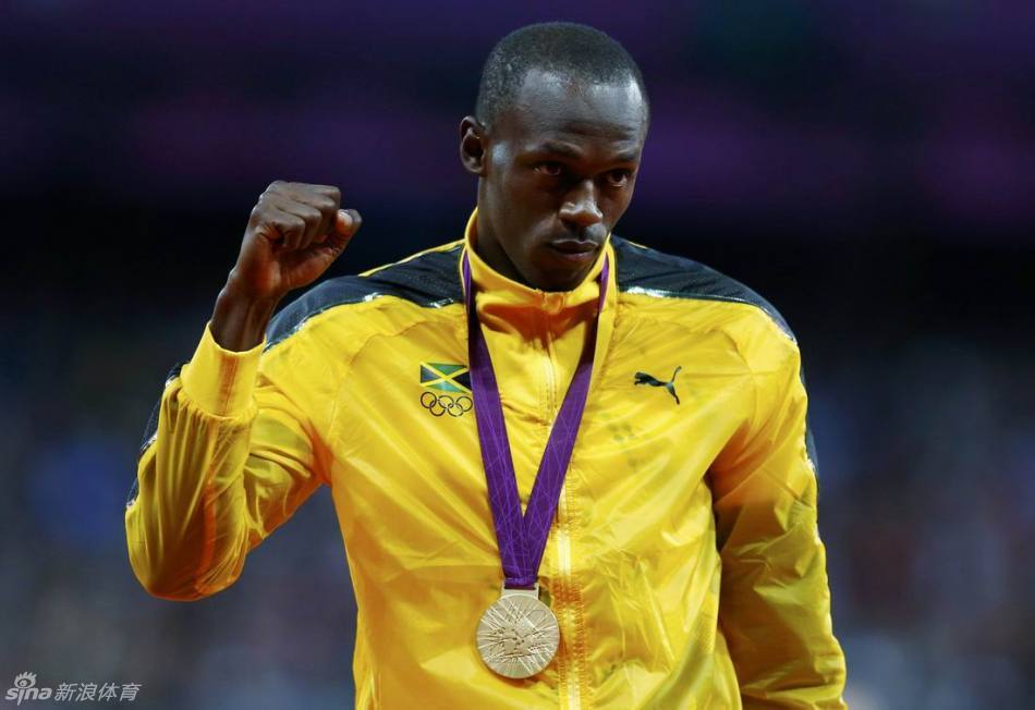 田径男子100米博尔特夺冠