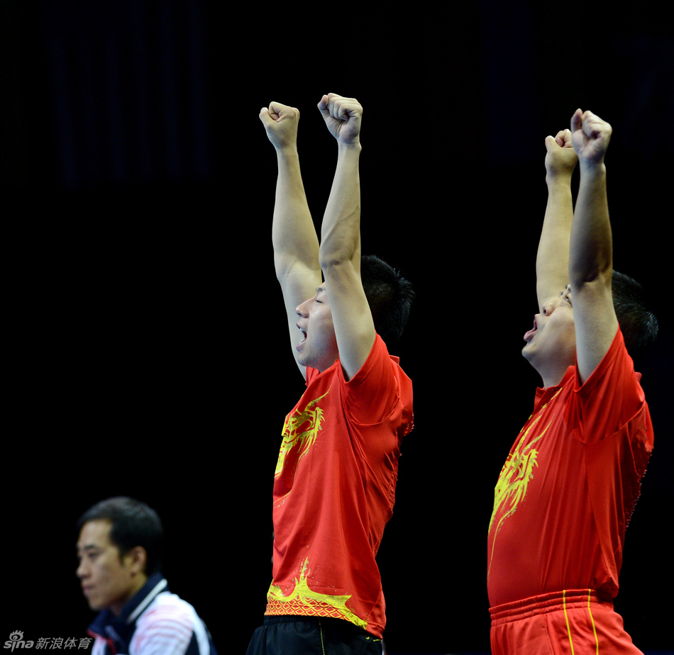 > 乒乓男团完胜韩国摘金