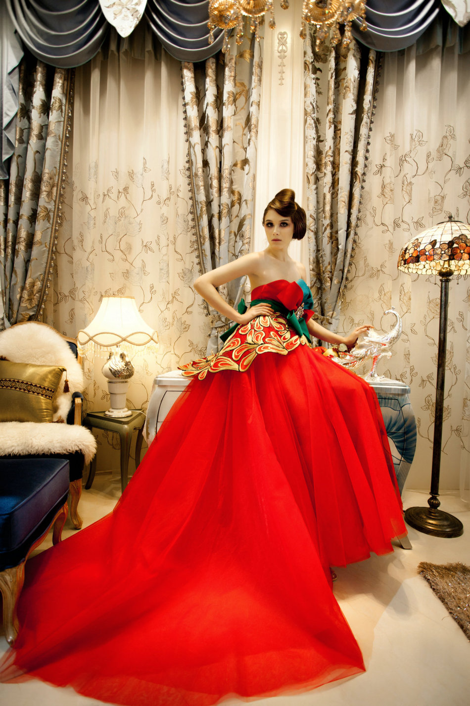 十全十美蜜月季 蔡美月国际婚纱美图集