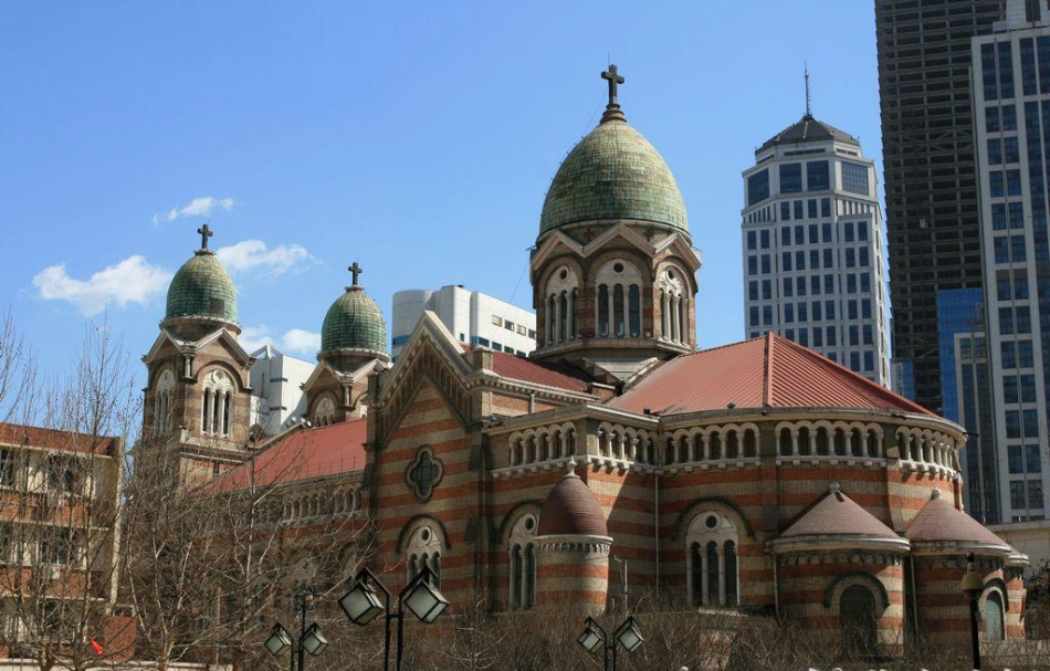 天津教堂风光_高清图集_新浪网