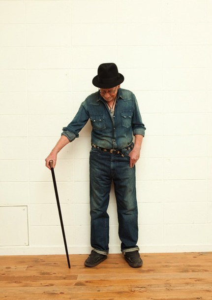 最潮老头儿show时尚 一条街的品味都被拉高