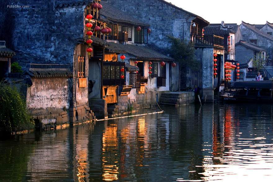 梦中的江南水乡_高清图集_新浪网