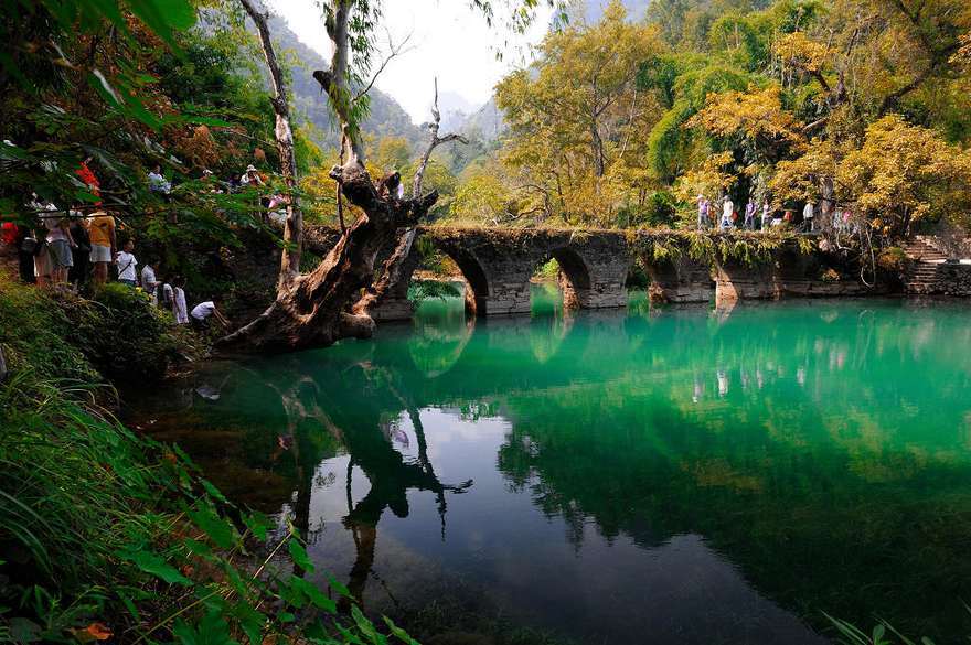 秋游如画小九寨