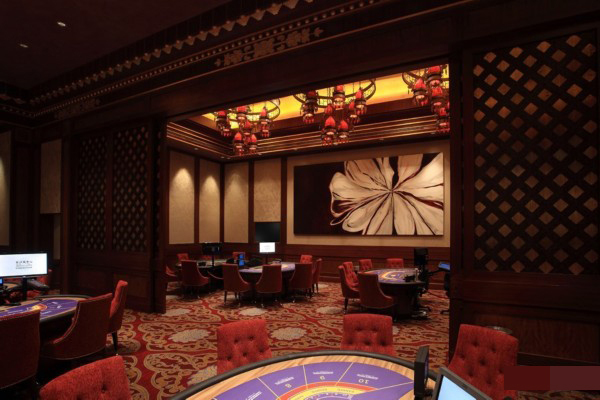极尽奢华实拍澳门赌场内景