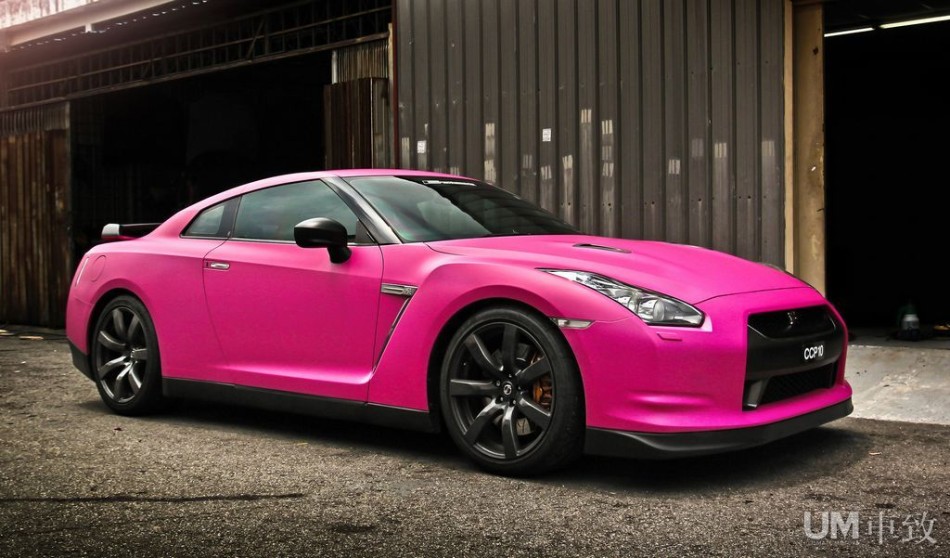 粉红女郎粉色涂装车集锦