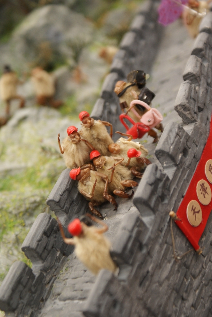 天津旅博会毛猴展览