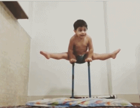 伊朗2岁体操神童萌翻网友