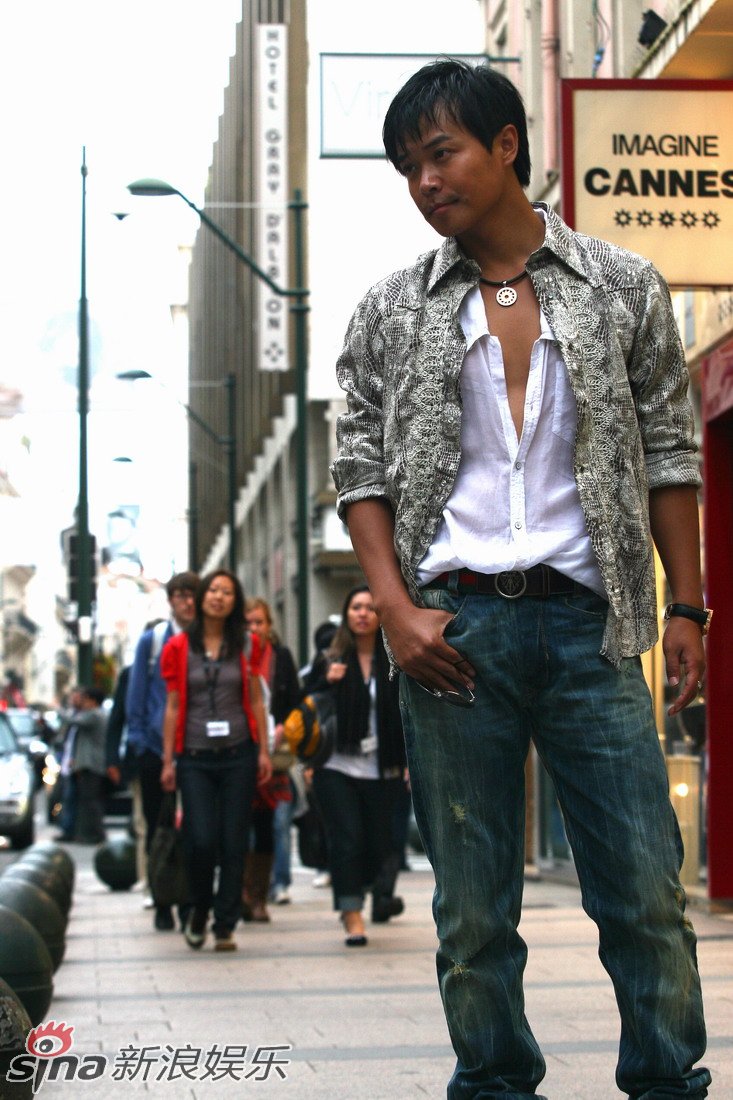 《春风沉醉的夜晚》主创戛纳写真之陈思成_15