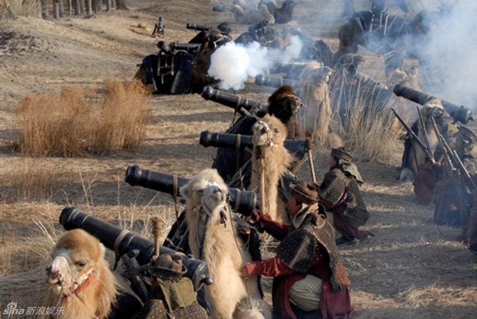 葛尔丹叛军战争中使用驼队