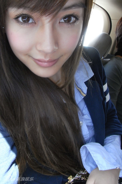 香港靓模angelababy美图