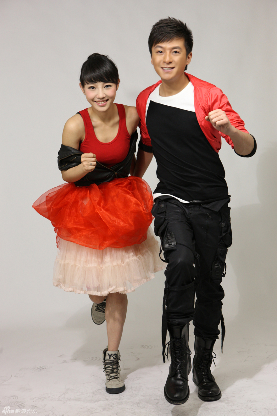 剧《说谎的爱人》中,上演过一段浪漫爱情的"青春拍档"朱雨辰和白百何