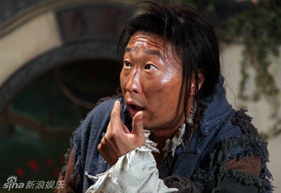 林永健乞丐扮相