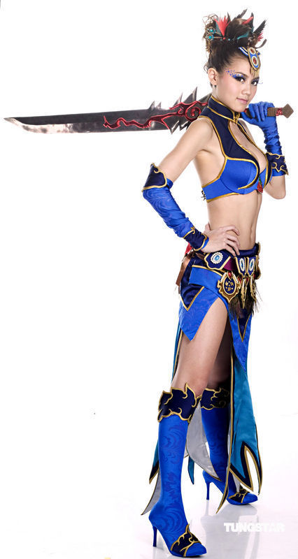 周秀娜性感代言网游