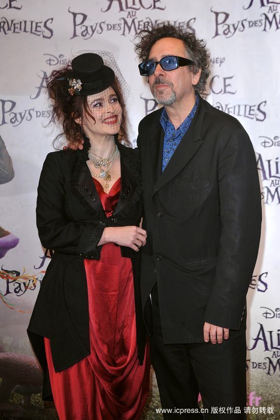 蒂姆波顿同海伦娜伯翰卡特