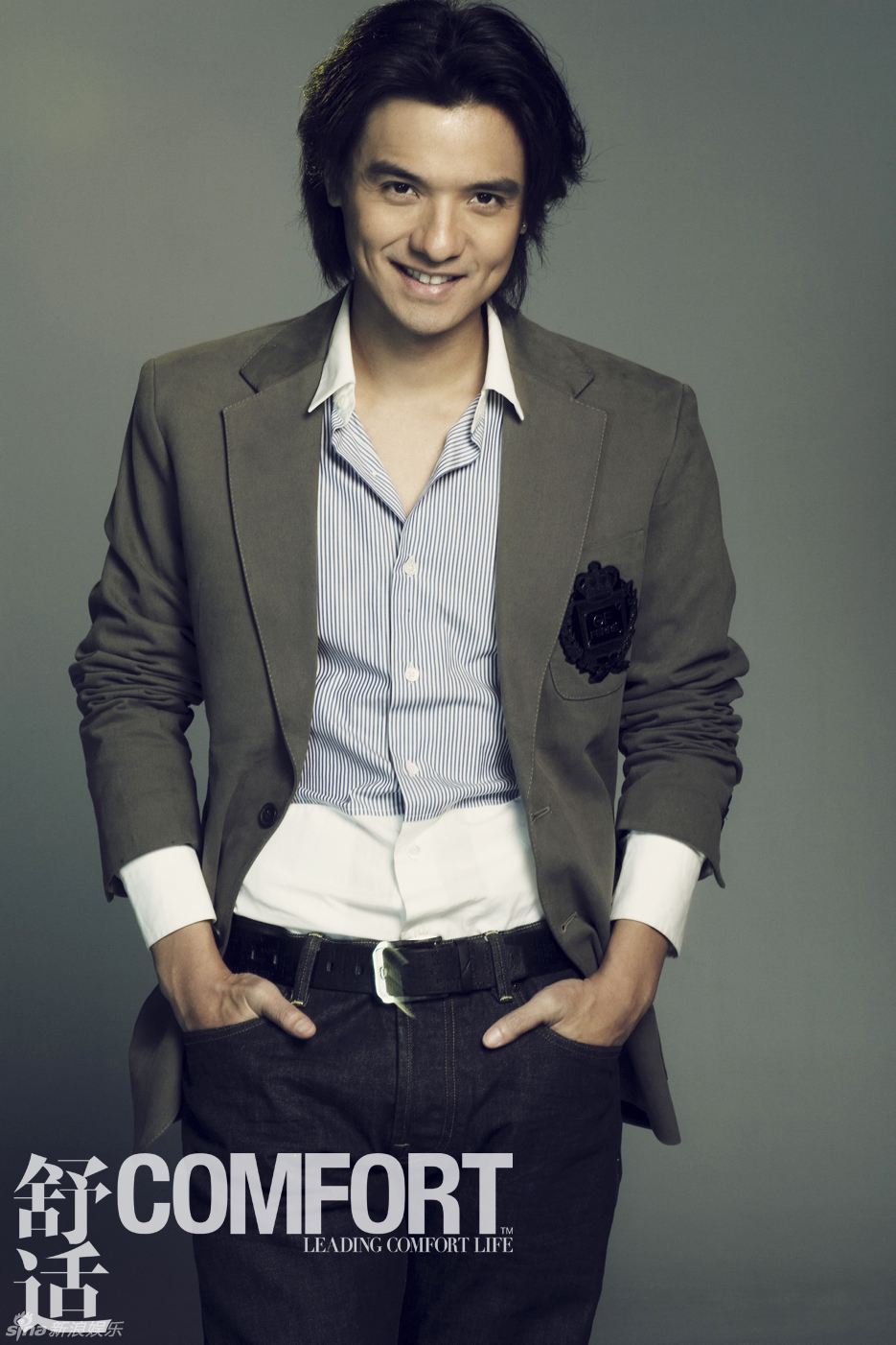 冯德伦杂志写真封面