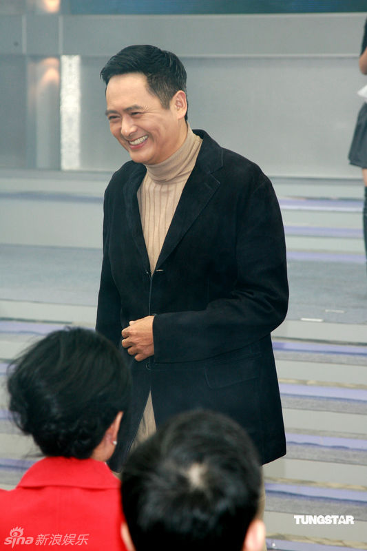 周润发笑容有感染力