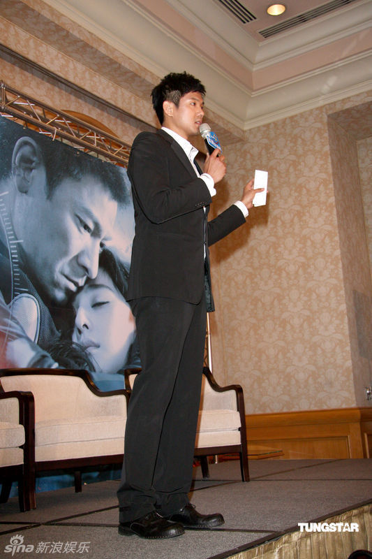 举办记者会,主角刘德华与大s,贺军翔,陈晓峰联袂出席为新片进行宣传