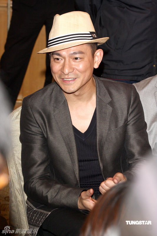 举办记者会,主角刘德华与大s,贺军翔,陈晓峰联袂出席为新片进行宣传