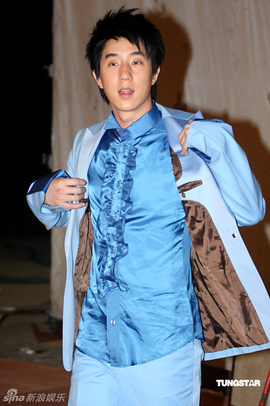 房祖名为新歌拍摄mv