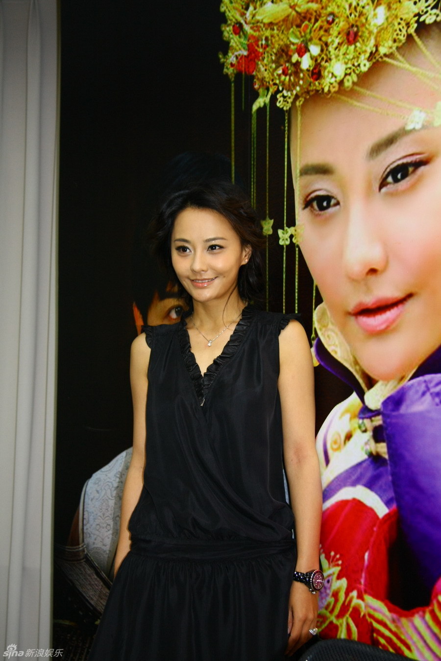 马雅舒为《大丫鬟》做宣传