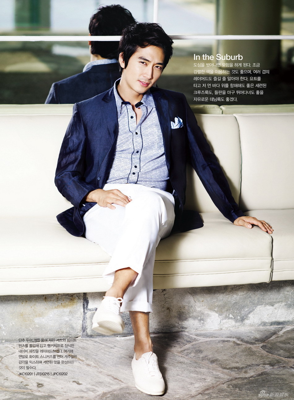 【2010.07.22】【明星】宋承宪夏装写真 笔挺正装显绅士本色