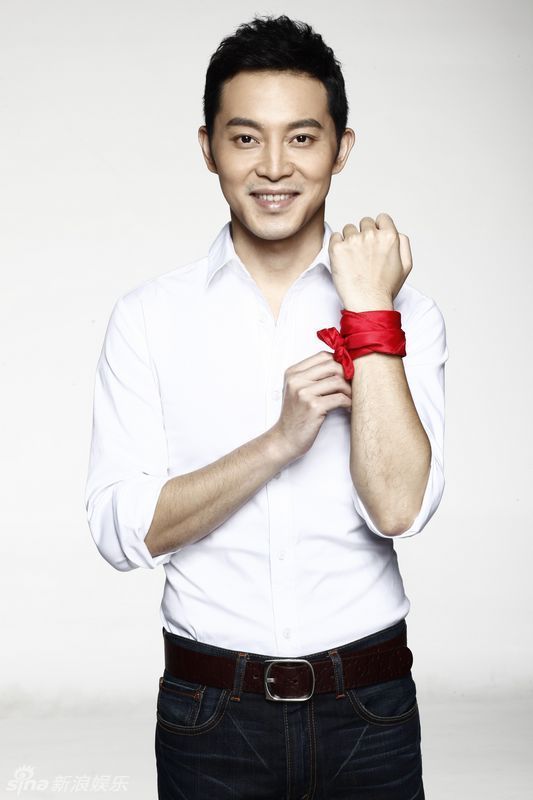 沙溢为公益拍宣传照