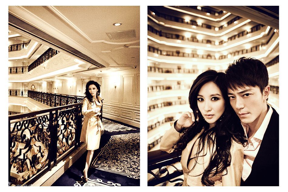 组图:张萌霍建华诠释暧昧 光棍节安慰单身群众_高清图集_新浪网