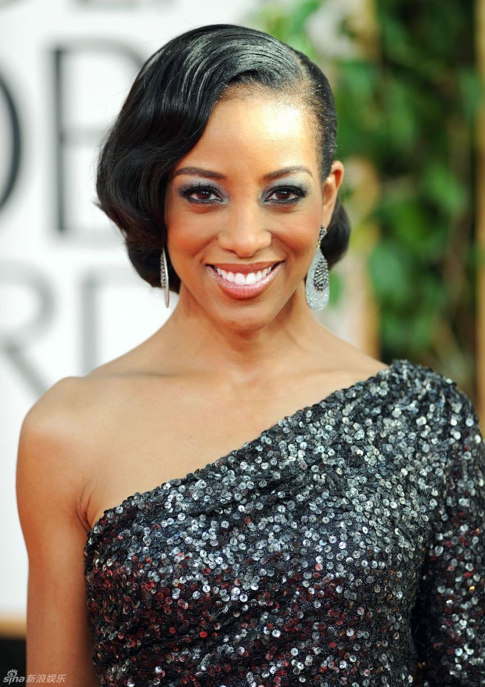 肖恩-罗宾森亮相红毯