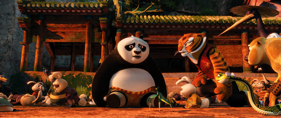 组图:《功夫熊猫2》第二批剧照 阿宝上演街头大战_高清图集_新浪网