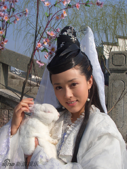 《欢乐元帅》中马苏饰演的嫦娥