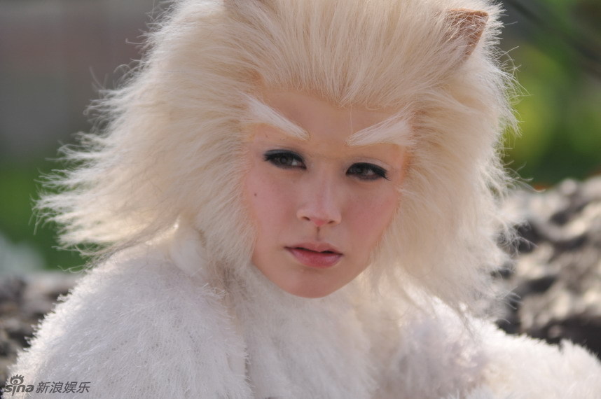 组图:阿娇阿sa《欢乐元帅》猫妖小龙女造型曝光_高清图集_新浪网