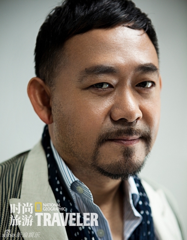 姜武拍大片秀时尚做"潮叔"