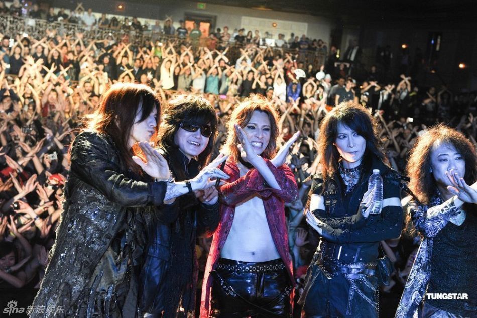 x-japan收拾心情开巡演 香港站11月4日开唱