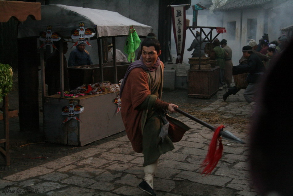 燕青《水浒》打擂剧照曝光