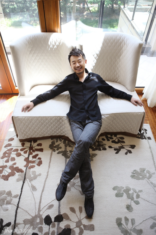 黄海波拍时尚大片