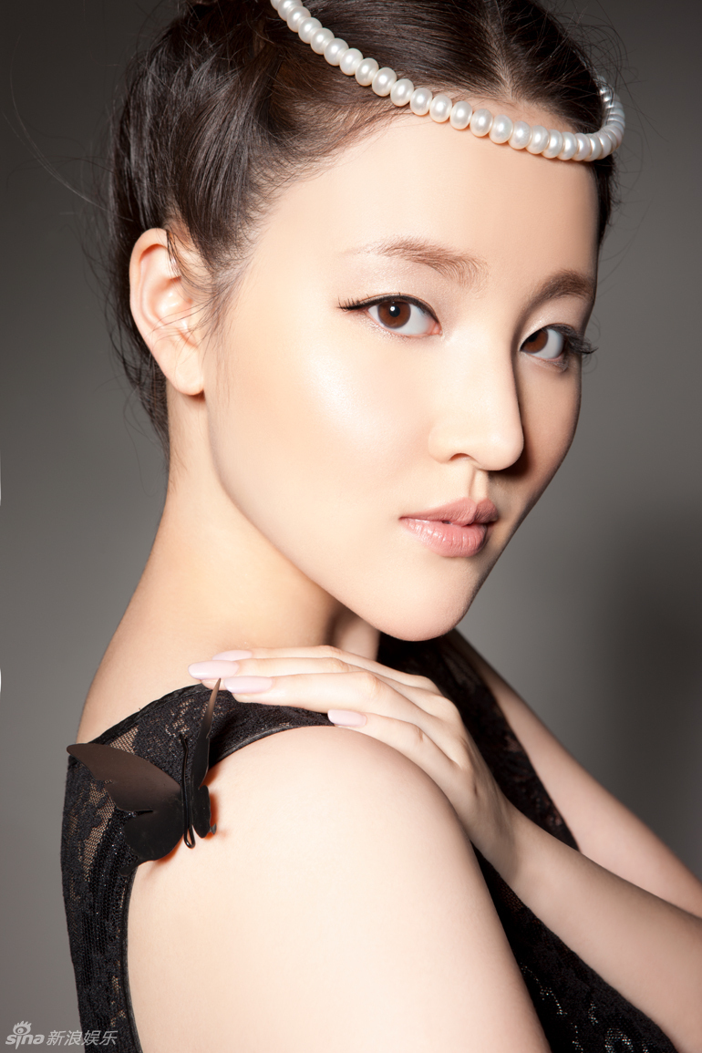 刘筱筱转型珍珠少女