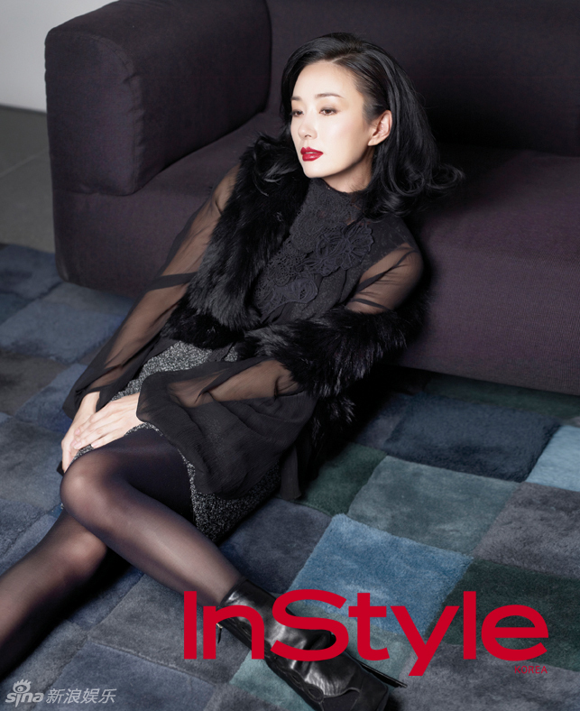 20110927明星吴妍秀拍instyle杂志写真展现性感摩登魅力