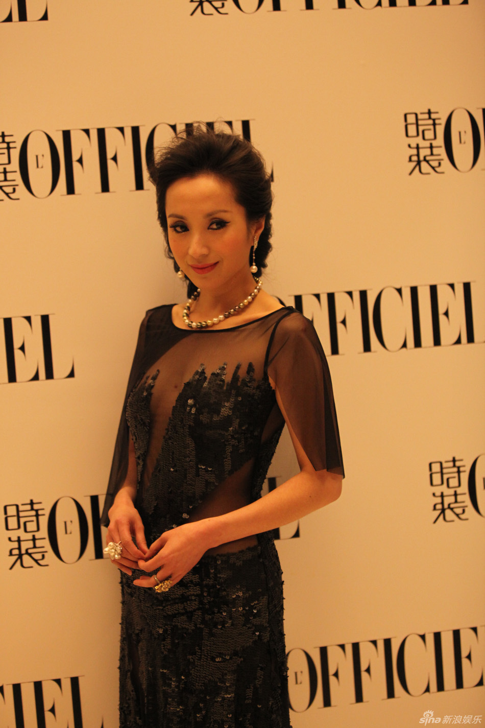 优雅汤灿亮相"2011优雅盛典"