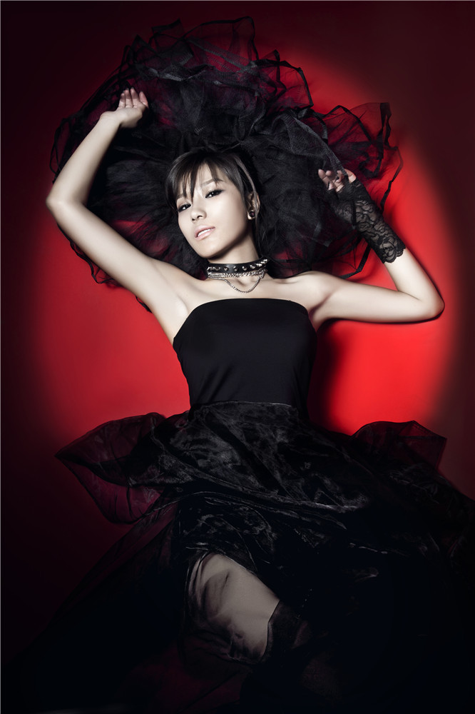 程晨哥特风格写真