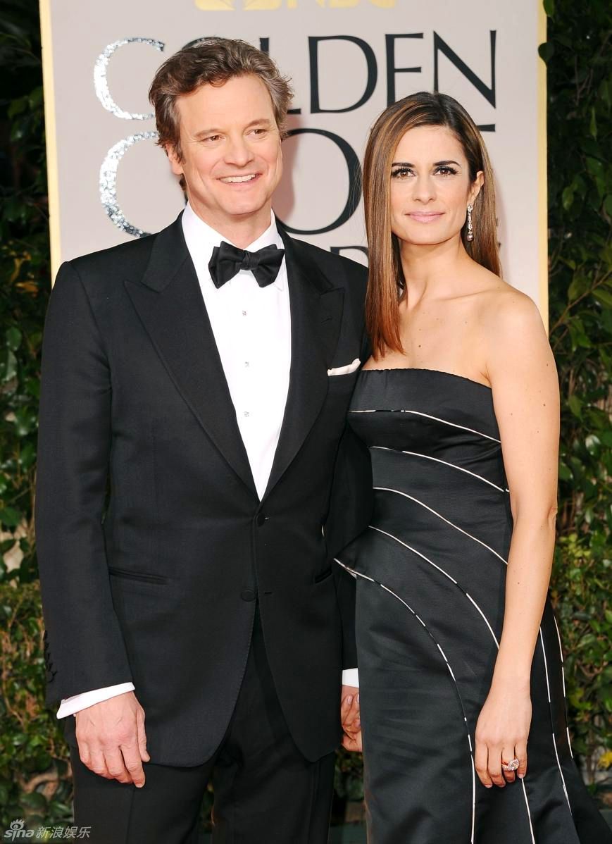 科林-费斯携娇妻亮相红毯晒恩爱