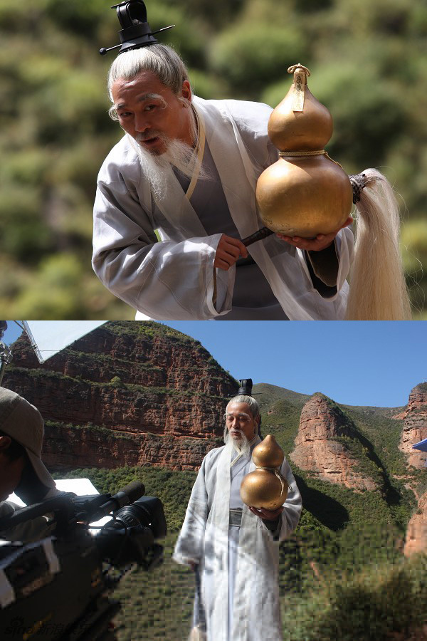 《西游记》吴樾花絮照 看齐天大圣如何打造