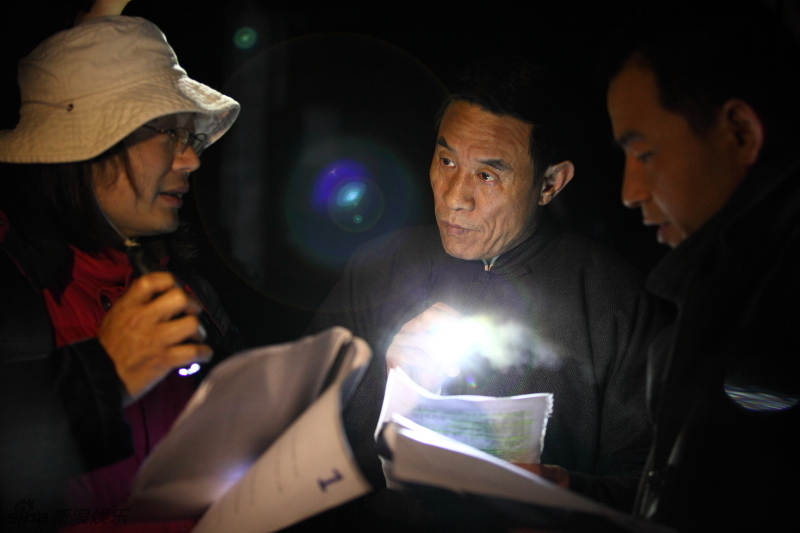 导演游达志为王挺,杜志国说戏